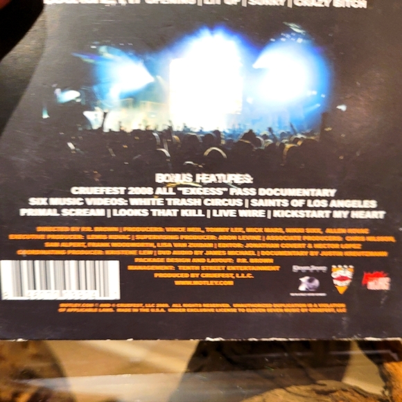 Motley Crue Live "Crue Fest 1" 2008/2009 - Picture 8 of 8